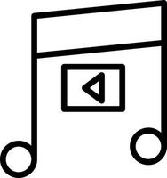 Music Player Vector Icon Design