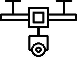 Drone Vector Icon Design