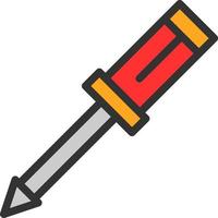 Screwdriver Vector Icon Design