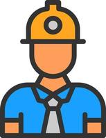 Engineer Vector Icon Design