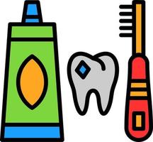Dental Hygiene Vector Icon Design