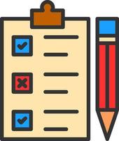 Task List Vector Icon Design