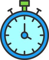 Stopwatch Vector Icon Design