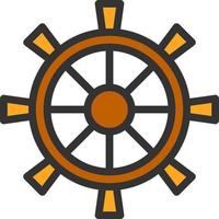 Rudder Vector Icon Design