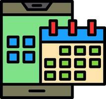 Mobile Application Vector Icon Design