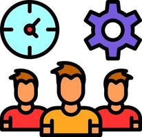 Teamwork Vector Icon Design