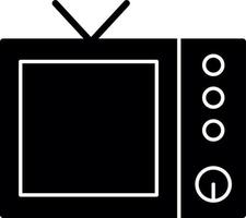 diseño de icono de vector de televisión