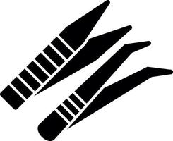 Tweezers Vector Icon Design