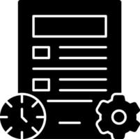 Project Management Vector Icon Design