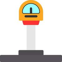 Parking Meter Vector Icon Design