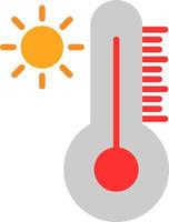 diseño de icono de vector de temperatura