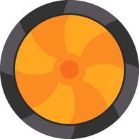 Crossflow Turbine Vector Icon Design