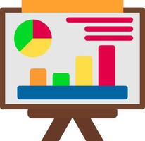 Presentation Vector Icon Design