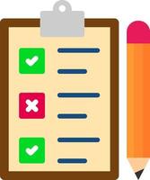 Task List Vector Icon Design