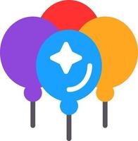 Balloons Vector Icon Design