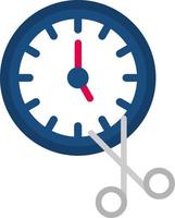 Cut TIme Vector Icon Design