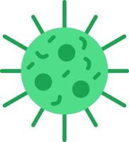 diseño de icono de vector de bacterias