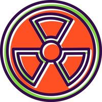 Nuclear Energy Vector Icon Design