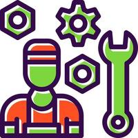 Mechanic Vector Icon Design