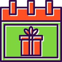 diseño de icono de vector de caja de regalo