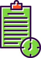 Pending Tasks Vector Icon Design