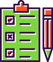 Task List Vector Icon Design