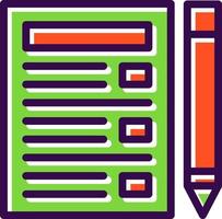 Task List Vector Icon Design