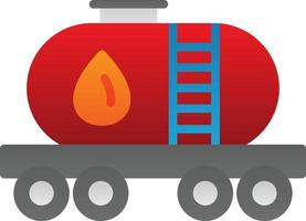 diseño de icono de vector de tanque de combustible