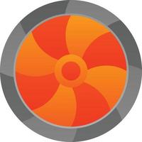 Crossflow Turbine Vector Icon Design