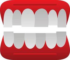 Denture Vector Icon Design