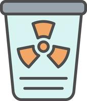 Toxic Waste Vector Icon