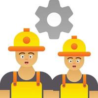 Workers Vector Icon Design