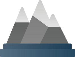 Mountains Vector Icon Design