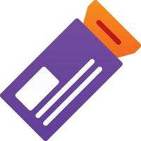 Ticket Vector Icon Design