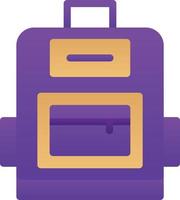 Backpack Vector Icon Design