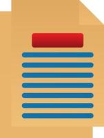 Document Vector Icon Design