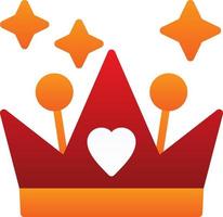 Crown Vector Icon Design