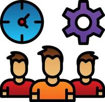 Teamwork Vector Icon Design