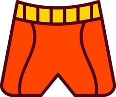 Swim Shorts Vector Icon