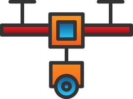 Drone Vector Icon Design