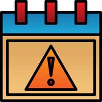 Alert Vector Icon Design