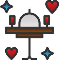 Table Vector Icon Design