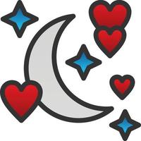 Honeymoon Vector Icon Design