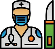 Surgeon Vector Icon Design