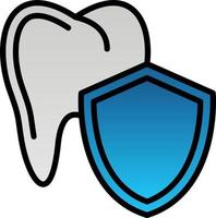 Teeth Protection Vector Icon Design