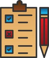 Task List Vector Icon Design