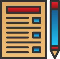 Task List Vector Icon Design
