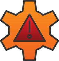 Risk Management Vector Icon Design