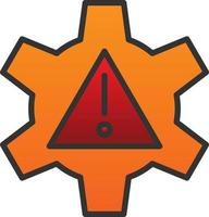 Risk Management Vector Icon Design