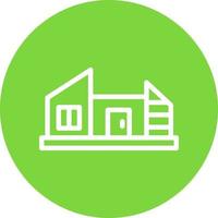 Farm House Vector Icon Design